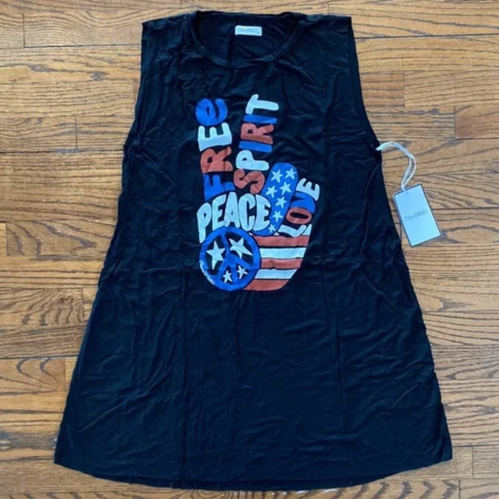 NWT LAUREN MOSHI TANK DRESS, FREE PEACE SPIRIT- COVER UP, MINI DRESS, TUNIC TOP